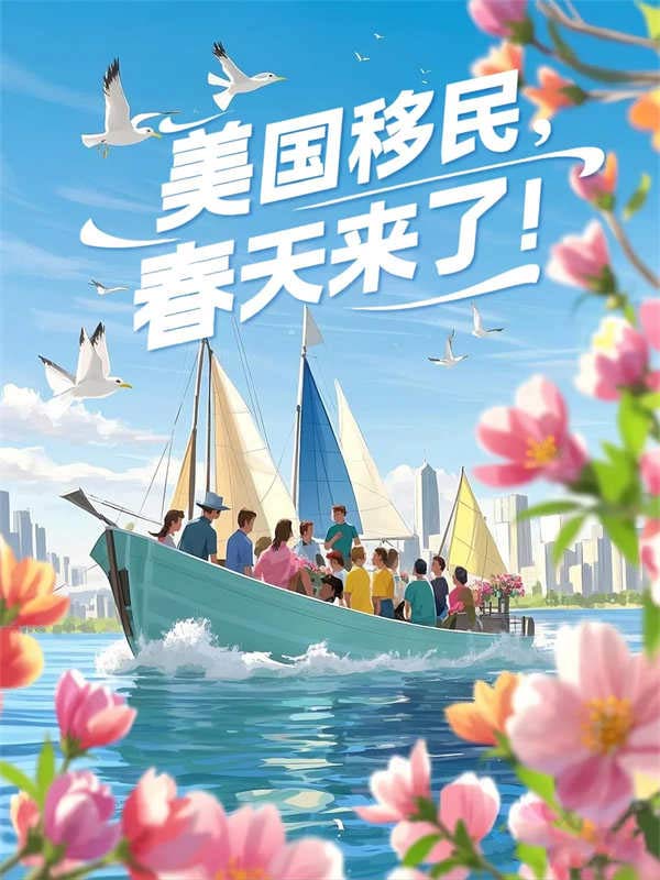 美国移民，春天来了！