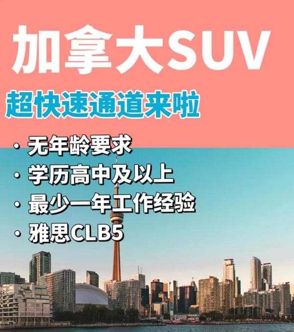 2025加拿大移民加速通道来了，不要错过
