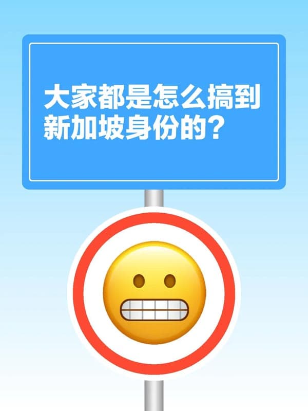 大家都是怎么搞到新加坡身份的？