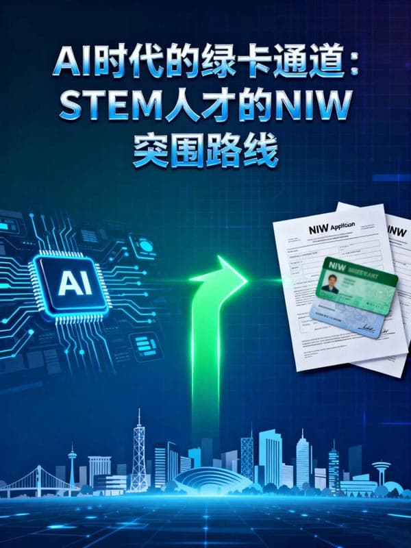 AI时代的绿卡通道：STEM人才的美国NIW突围路线