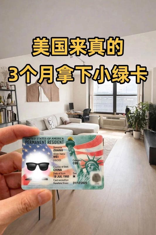 美国来真的，买泽西塔公寓送绿卡