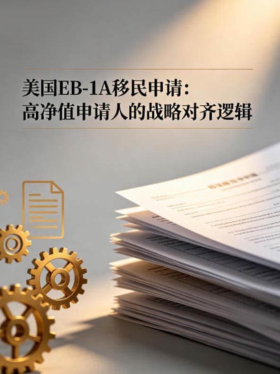 美国EB-1A移民申请：高净值申请人的战略对齐逻辑